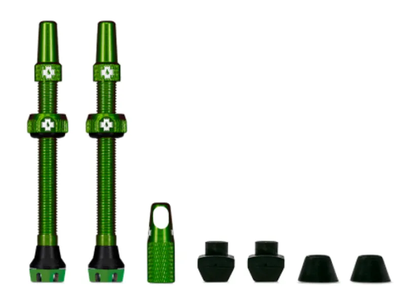 Muc Off Tubeless Valve V2 80mm Green Aluminium